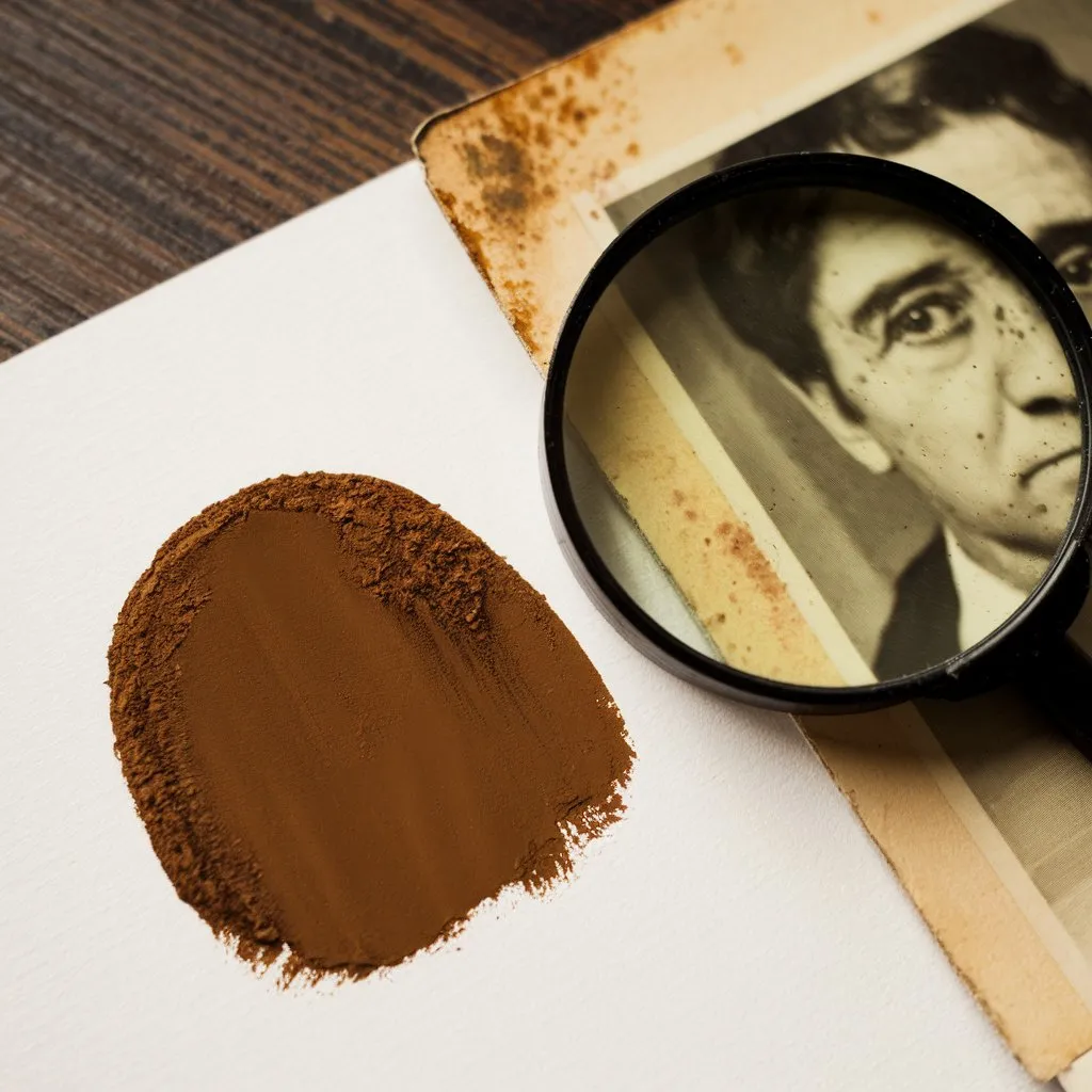 How to Easily Identify Original Brown Pigment in Antique Photos