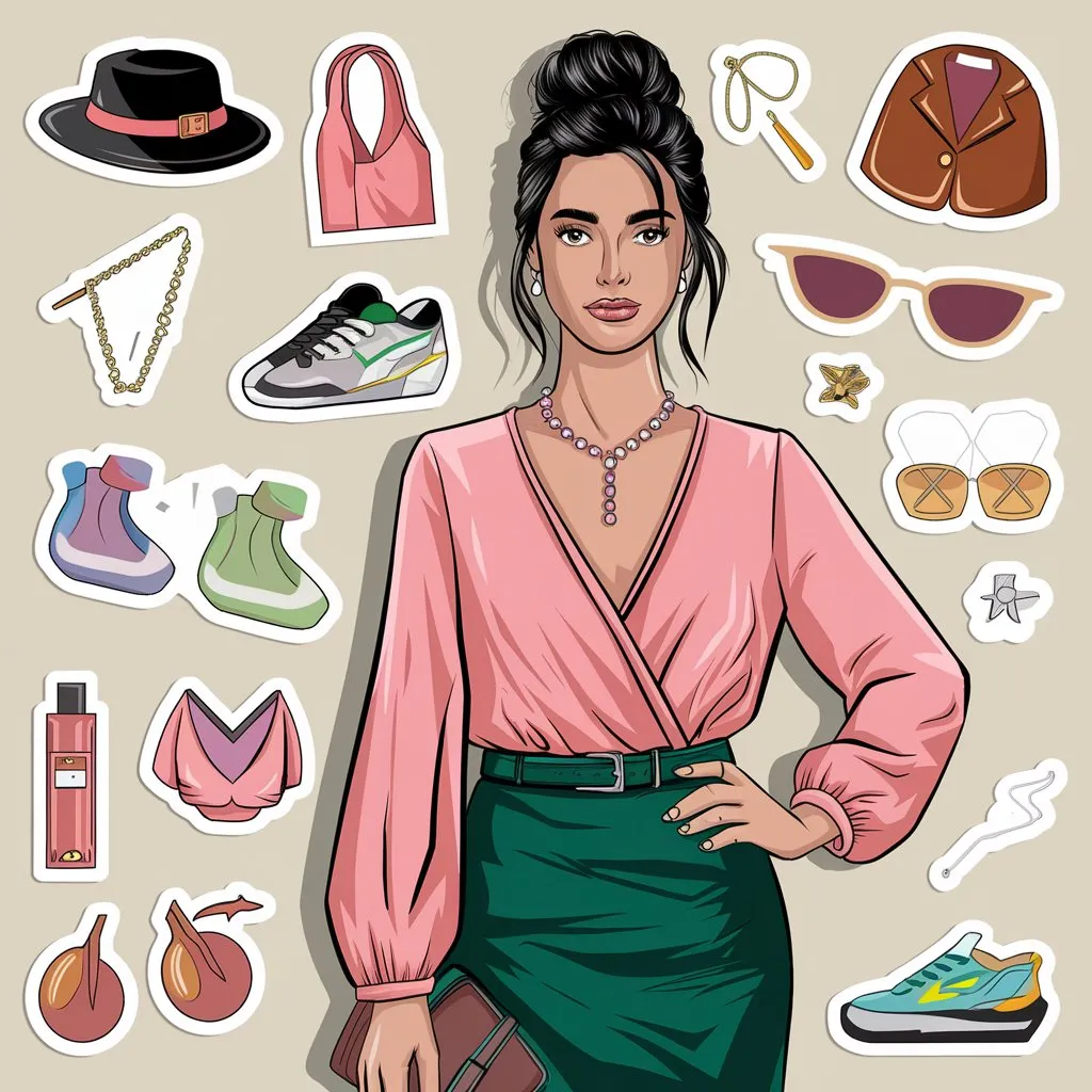 Detailed Explanation of Icon Fashionista Stickers No Blur