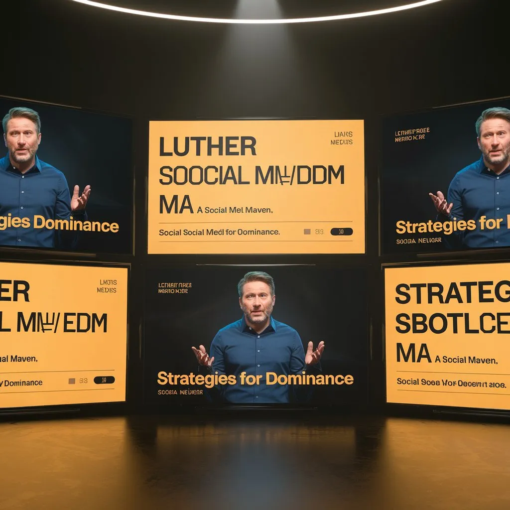 Strategies for Dominance by Luther Social Media Maven Keezy.co