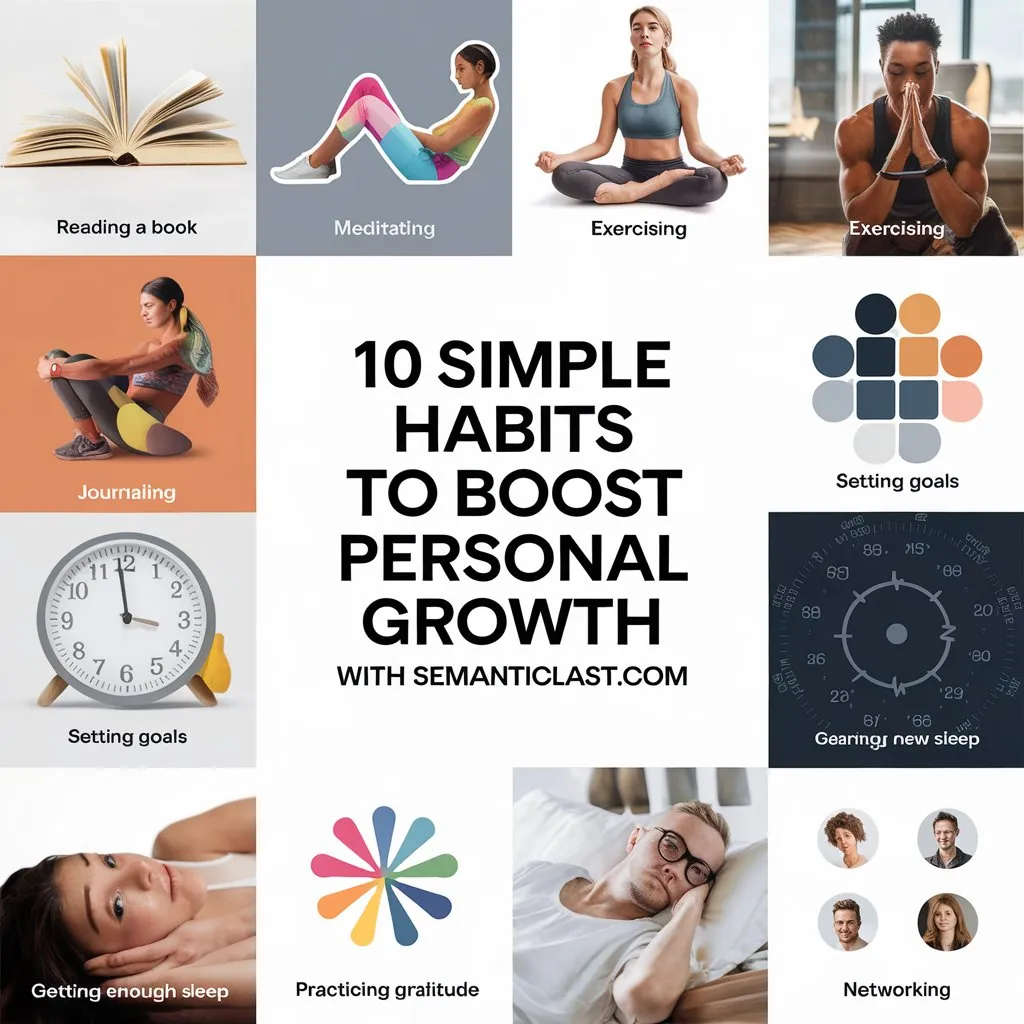 10 Simple Habits to Boost Personal Growth with Semanticlast.com