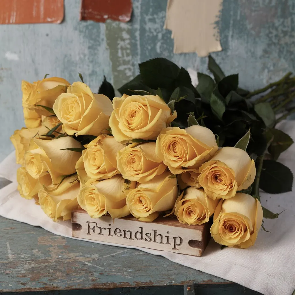 What is Yellow Roses Meaning?