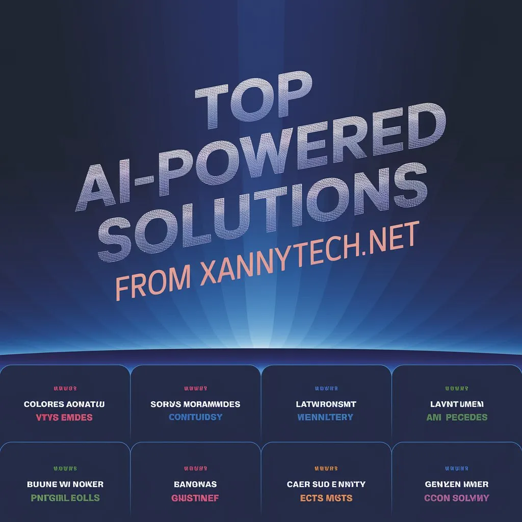 Top AI-Powered Solutions from Xannytech.net